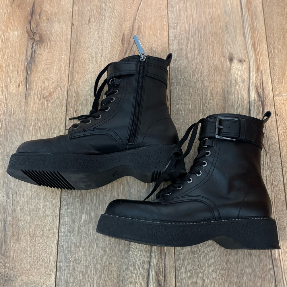 ZARA COMBAT BOOT